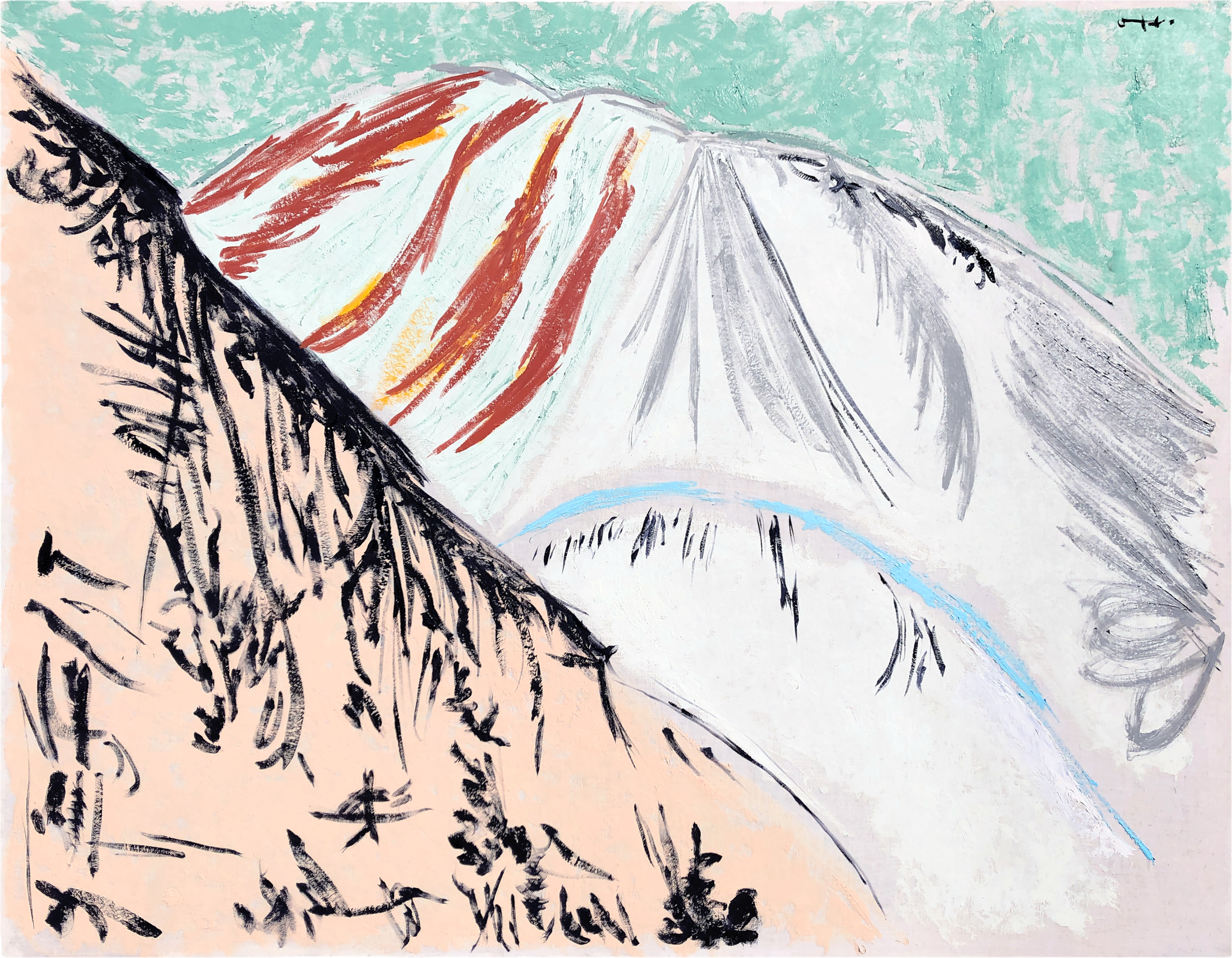 14july22ㅤㅤㅤoil on canvasㅤㅤㅤ90x69.5 cmㅤㅤㅤ35.4x27.4 in