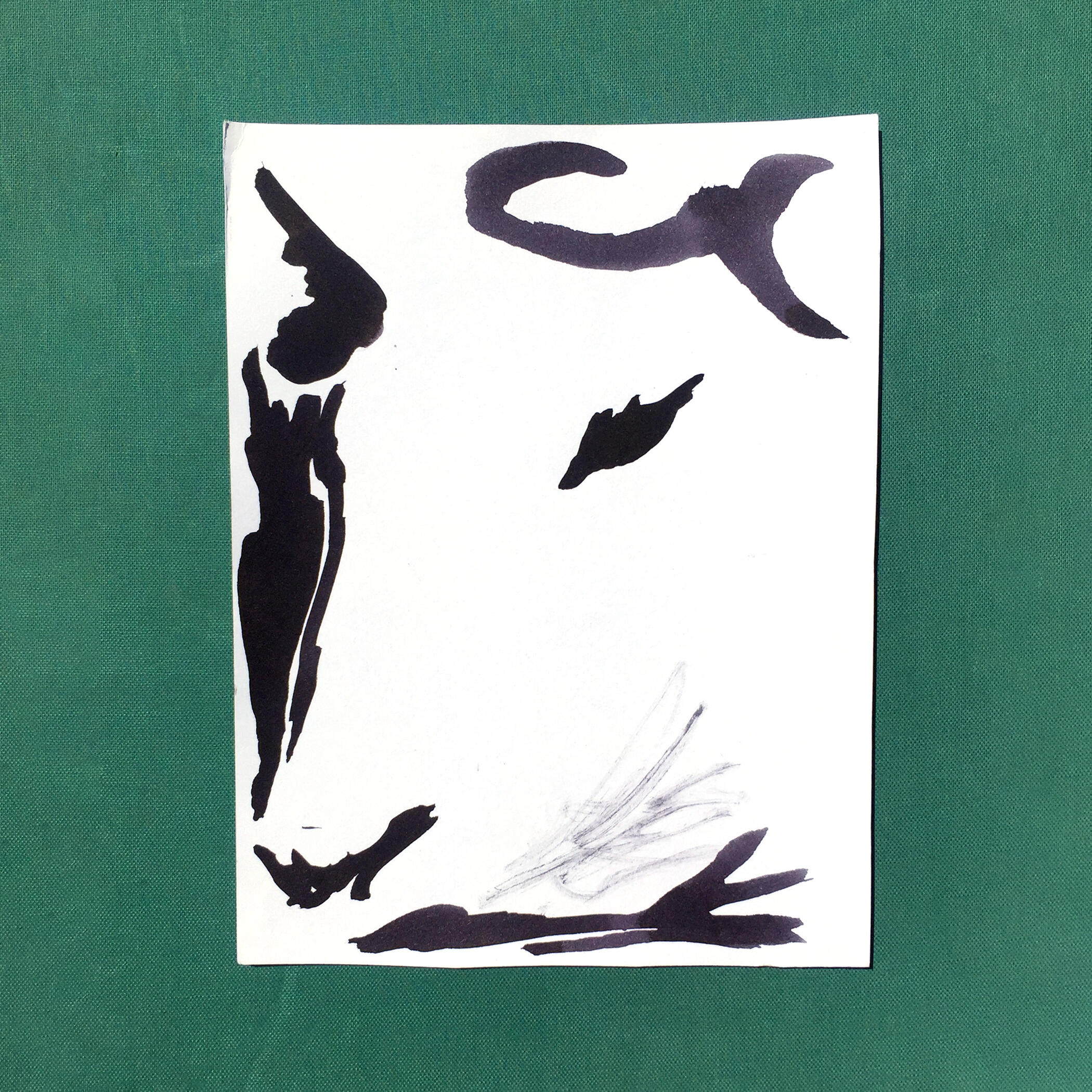 17feb22ㅤㅤㅤink on paperㅤㅤㅤ14.5x19.5 cmㅤㅤㅤ5.7x7.6 in