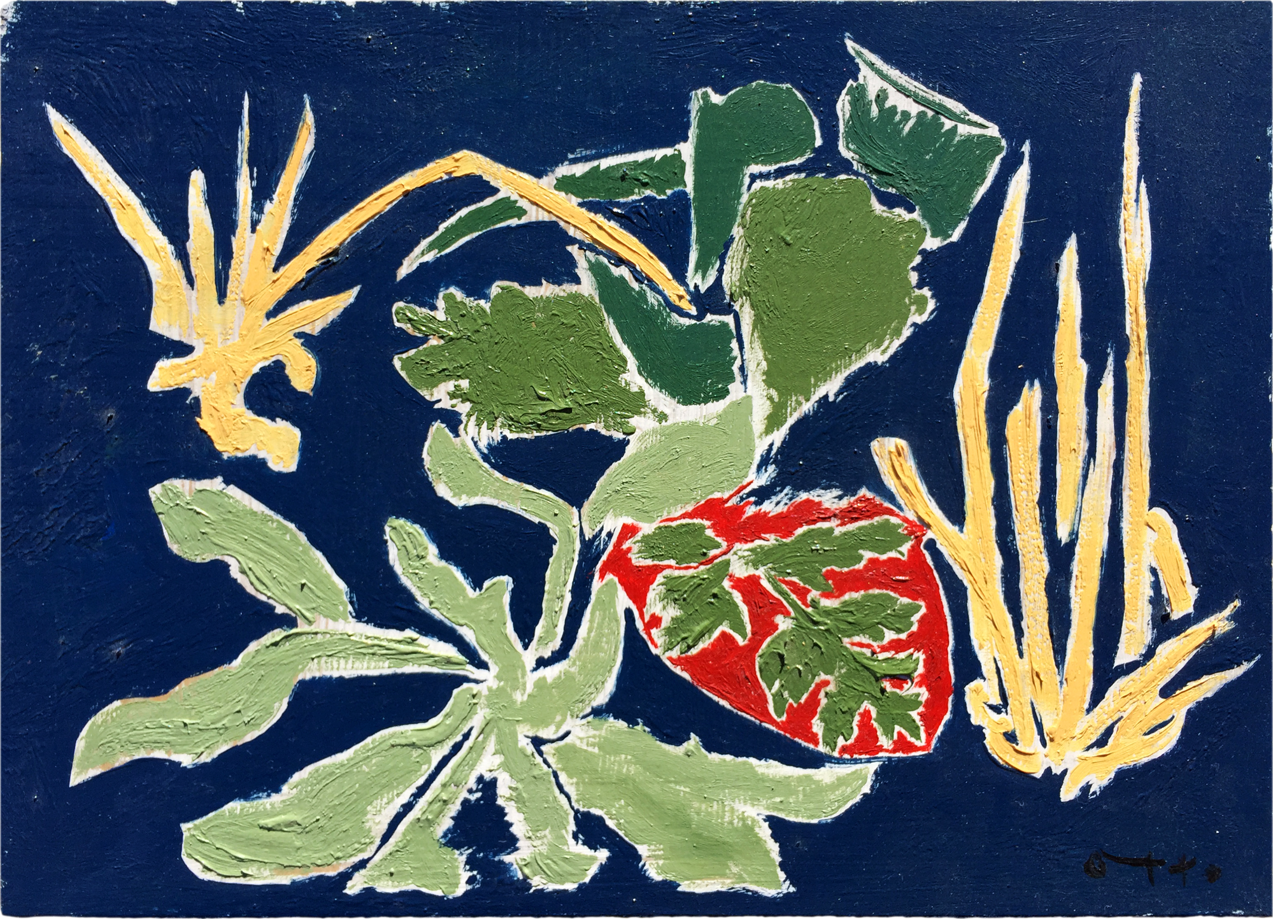 27sept22ㅤㅤㅤoil on wood panelㅤㅤㅤ26.5x19 cmㅤㅤㅤ10.2x7.5 in