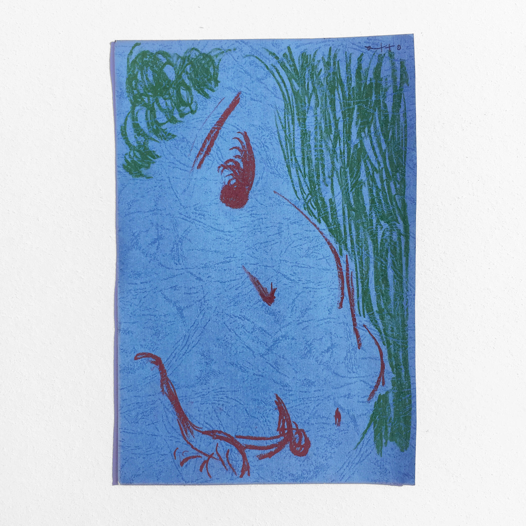 5dec21ㅤㅤㅤpastel on paperㅤㅤㅤ20x29.7 cmㅤㅤㅤ7.9x11.7 in